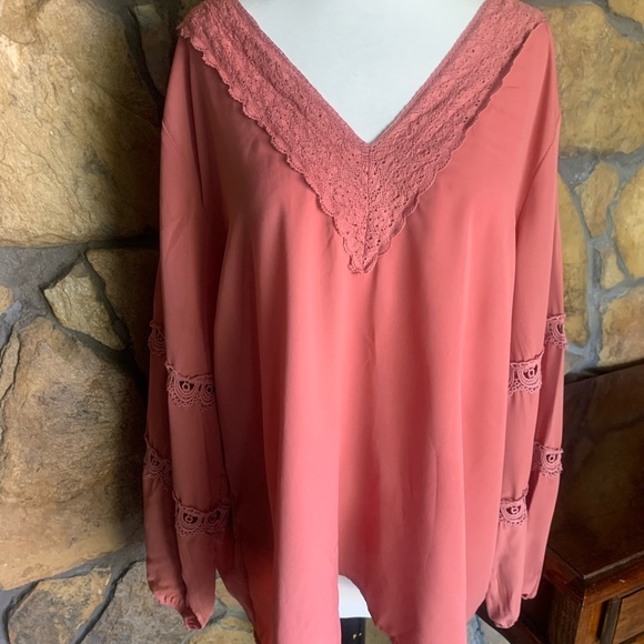 EUC Charlotte Ruse Peasant Style Blouse size 3XL - Picture 15 of 16